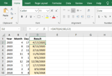 Cara Membuat Tanggal Otomatis di Excel