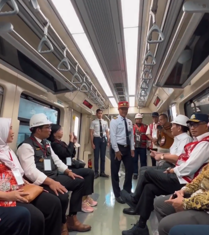 Ridwan Kamil Testimoni kereta cepat Jakarta Bandung