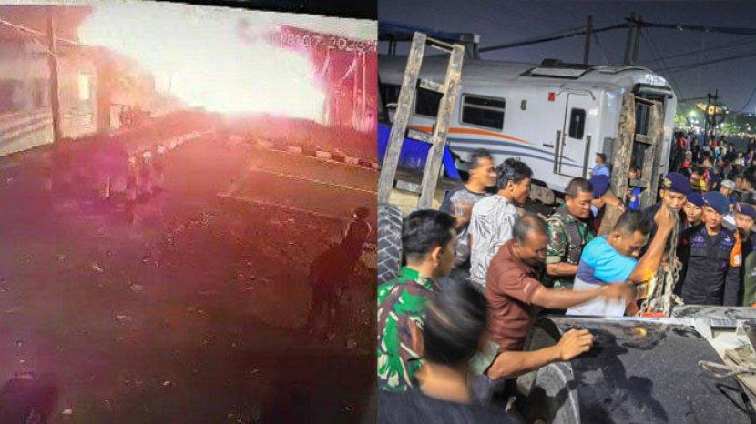  Penyebab Kecelakaan KA Brantas Tabrak Truk Tronton di Semarang