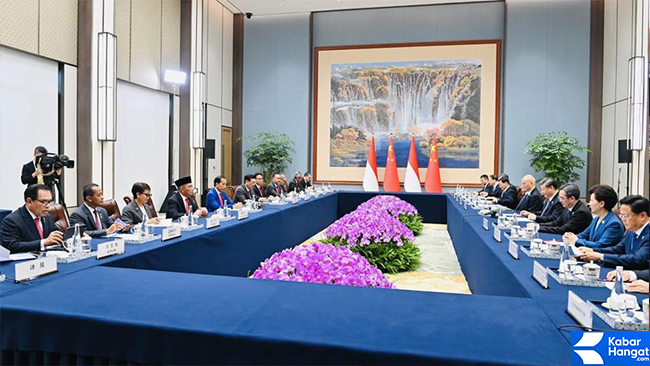 Pertemuan Bilateral dengan Presiden Xi Jinping Presiden Jokowi: Banyak Kemajuan Konkret (Foto : KabarHangat.com)